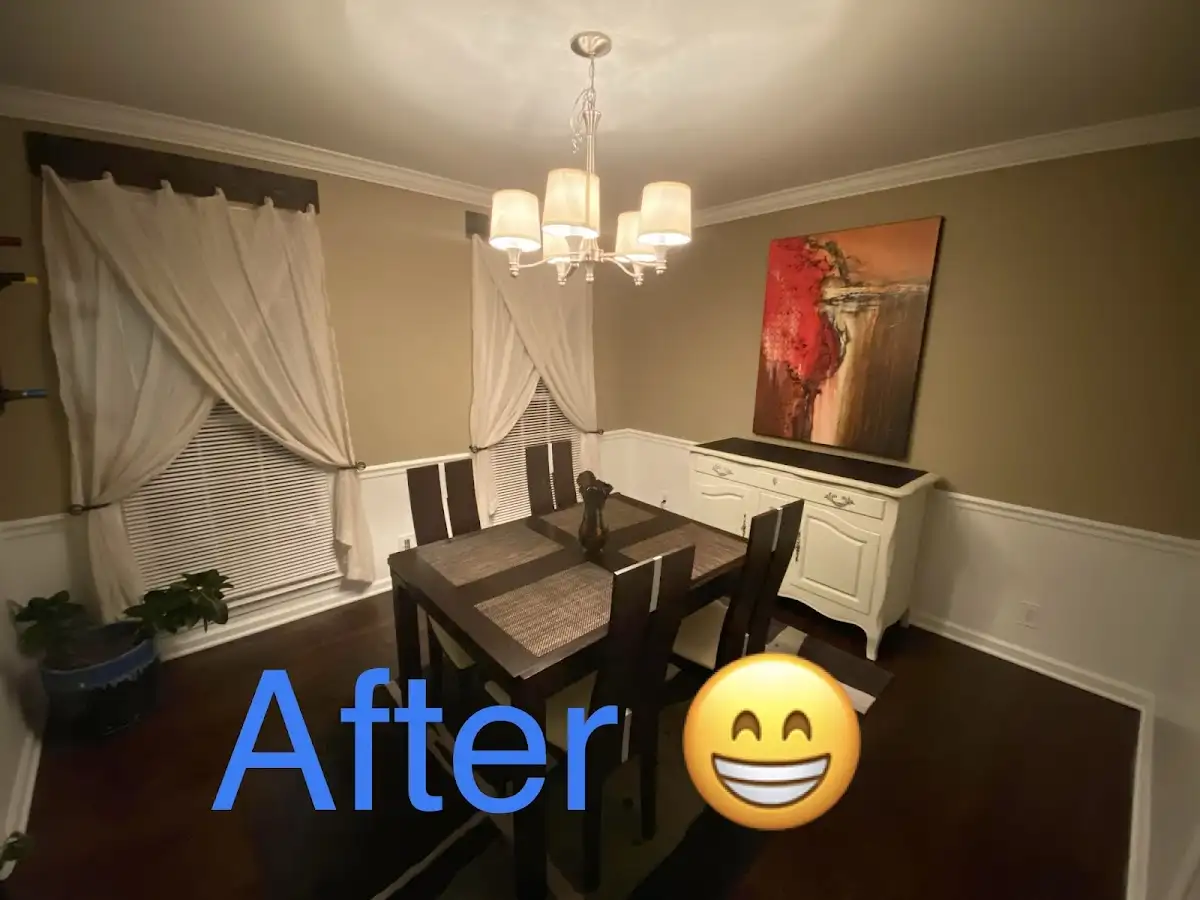 Professional dining room restoration after water damage in Mount Morris